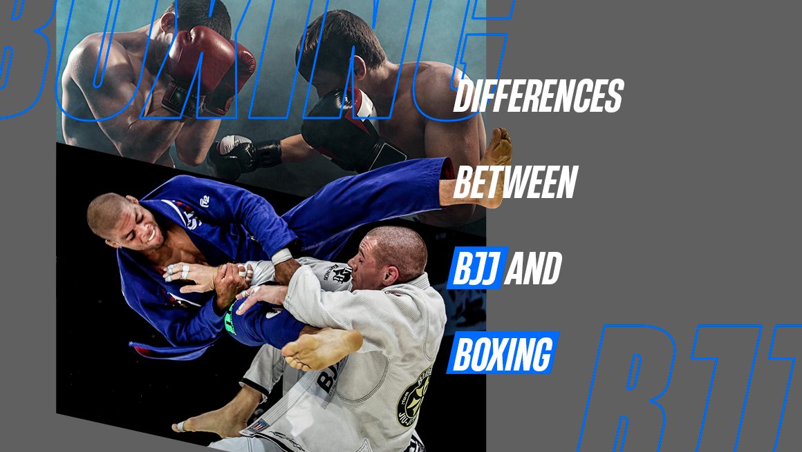 Qual a diferença entre Jiu-jítsu e boxe?